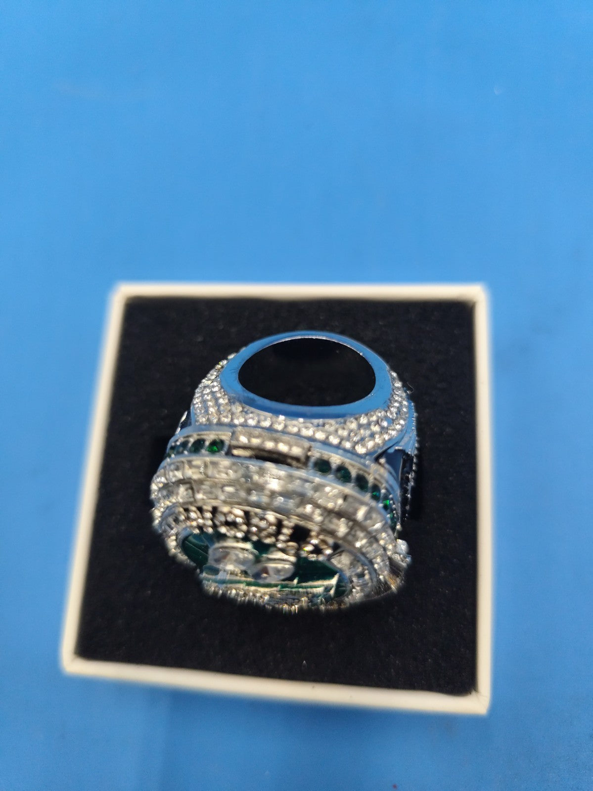 Hurts Eagles Fan Collectors Ring Superbowl Champions