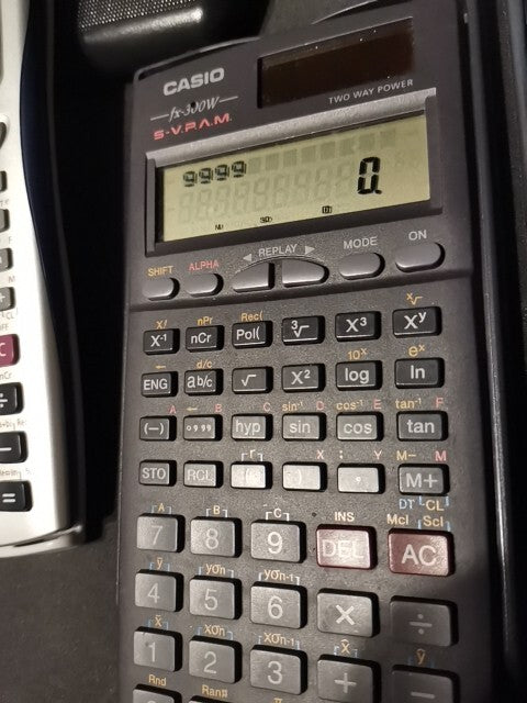 Lot Of 6 Solar Powered Calculator Used Or 5 Texas Instr, OR 4 casio Calculators 