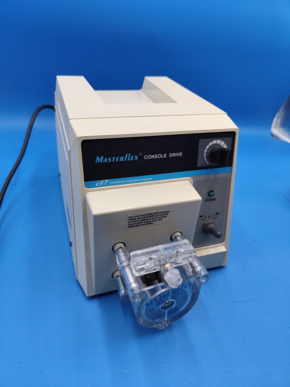 Masterflex Console Drive with QuickLoad head  7520-40 Speed 6-600 Rpm 