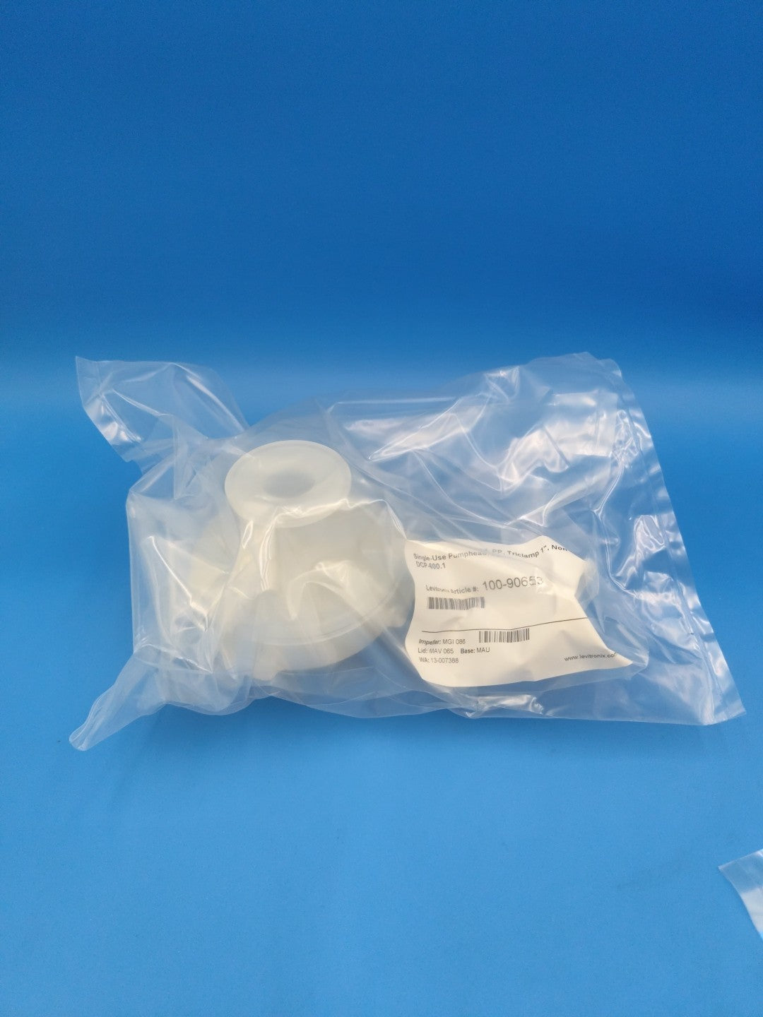 Levitronix 100-90653 Single Use Pumphead Triclamp Non Sterile DCP-600.1