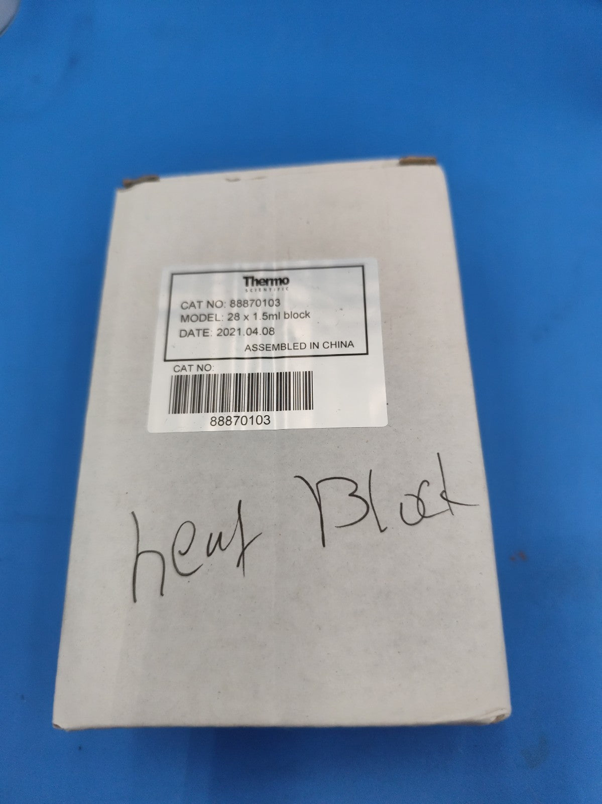 Thermo Scientific 88870113 Block 28 X 1.5ml  Block 76 x 124 x 39 mm