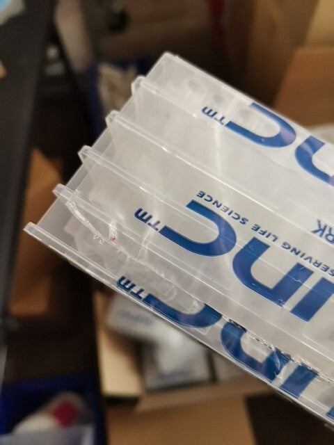 Lot Of 5x10 Nunc 96 Well Plates 300ul V Shape