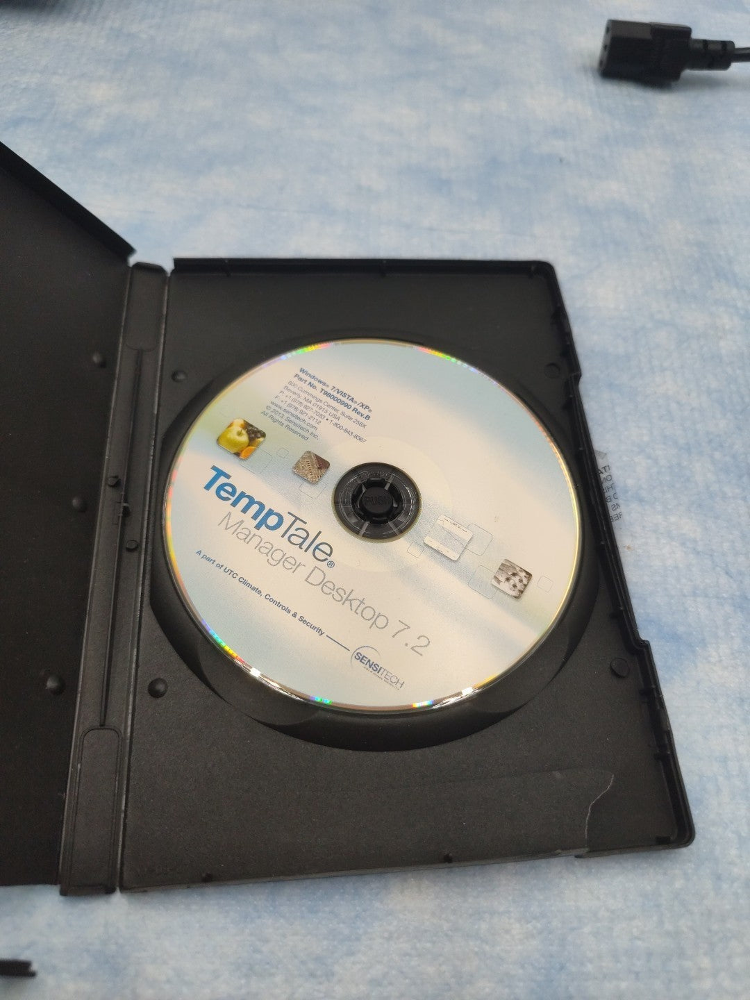 temptale manager desktop 7.2 CD By Sensitech 