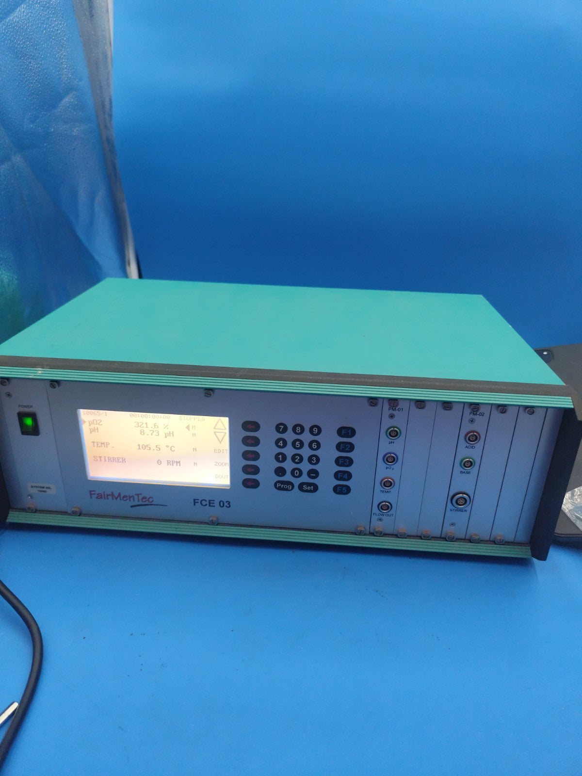 FairMenTec FCE 03  specialized digital control unit (DCU) For Bioreactor 