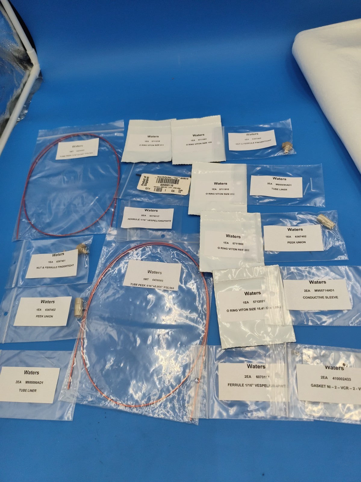 Large Lot Of Waters Service Parts