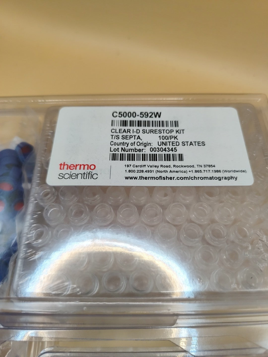 Thermo Surestart And Clear I-D Vials 1.5ml And 2ml