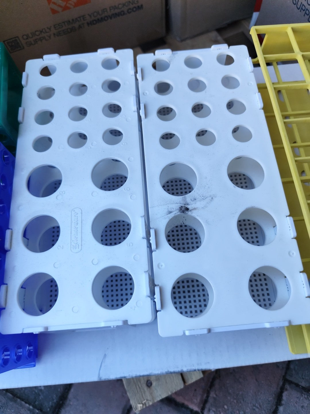 Set Of Laboratory Tube Racks For 15ml And 50ml Tubes 