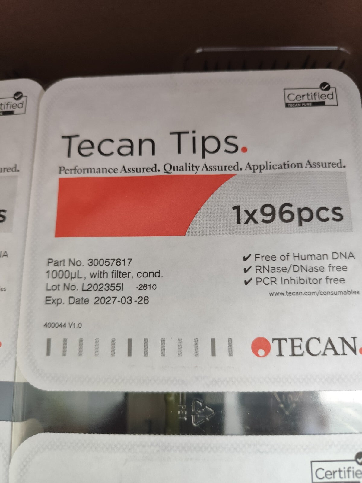 TECAN Tips Filtered Unfiltered Conductive LiHa Disposible 10 50 200 1000 ul