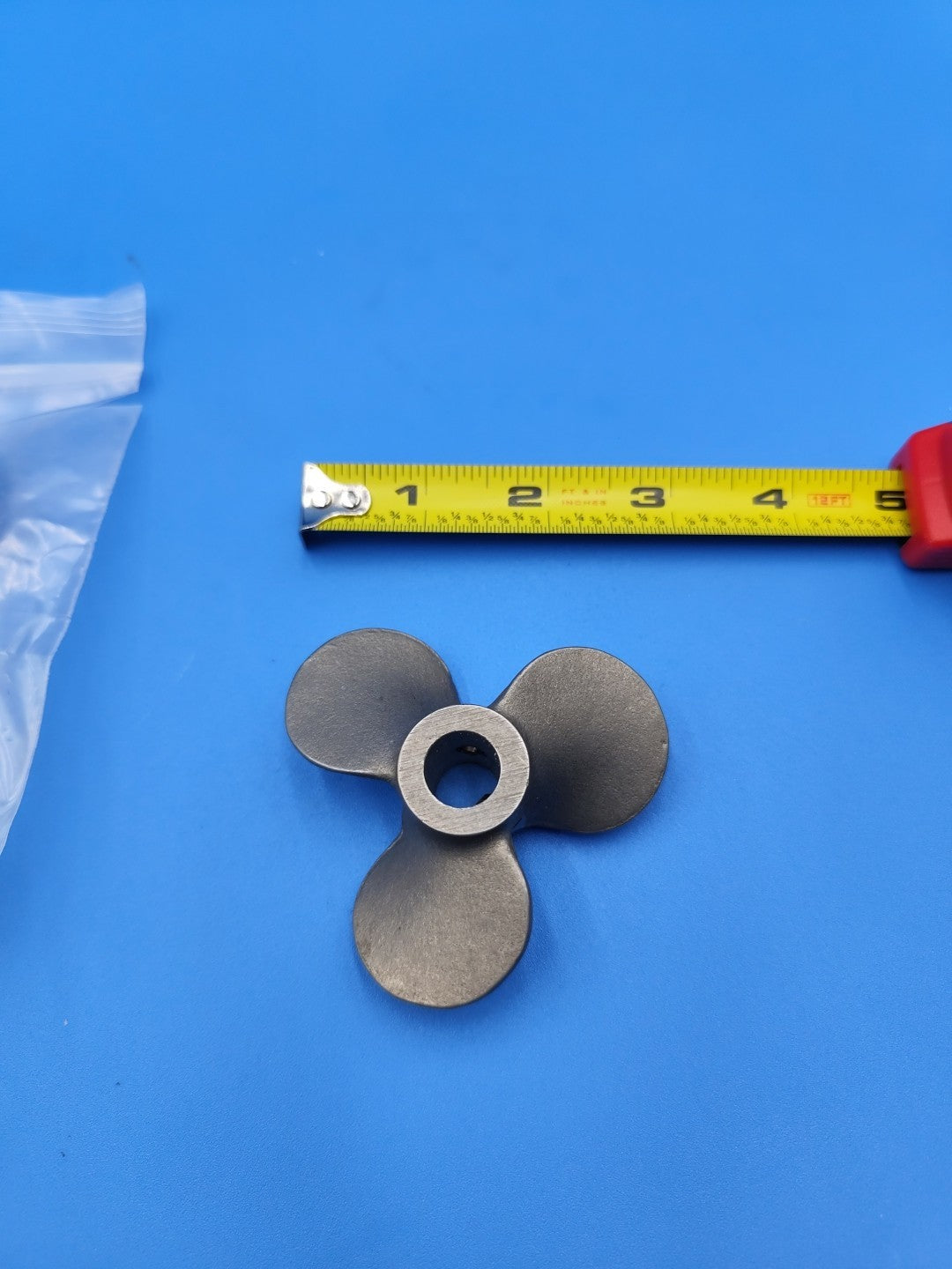 New Propeller 3 Blade 3" Diameter For 1/2" Shaft