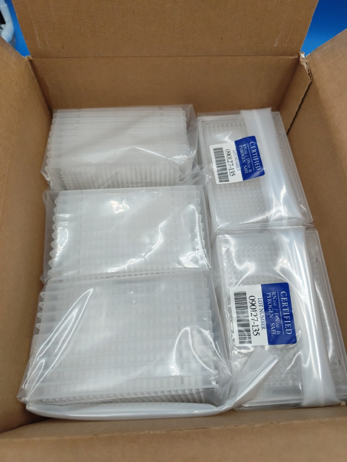 PCR-384M2-C-BC Axygen 384-Well Polypropylene PCR Microplate W Single Barcode 