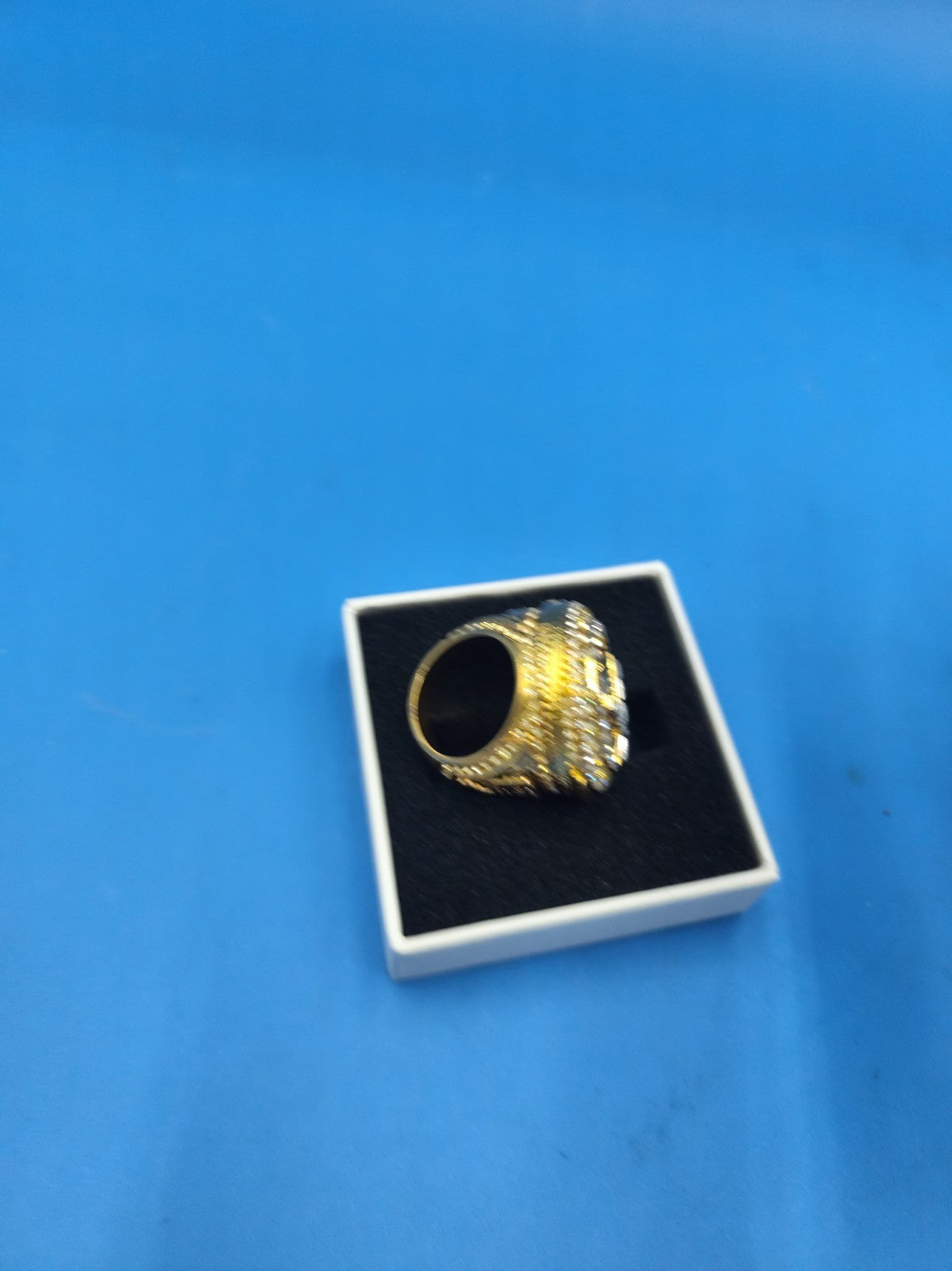 Warriors 2022 Championship Ring | Twist-Off Top | Curry #30 Replica | Fan Gift