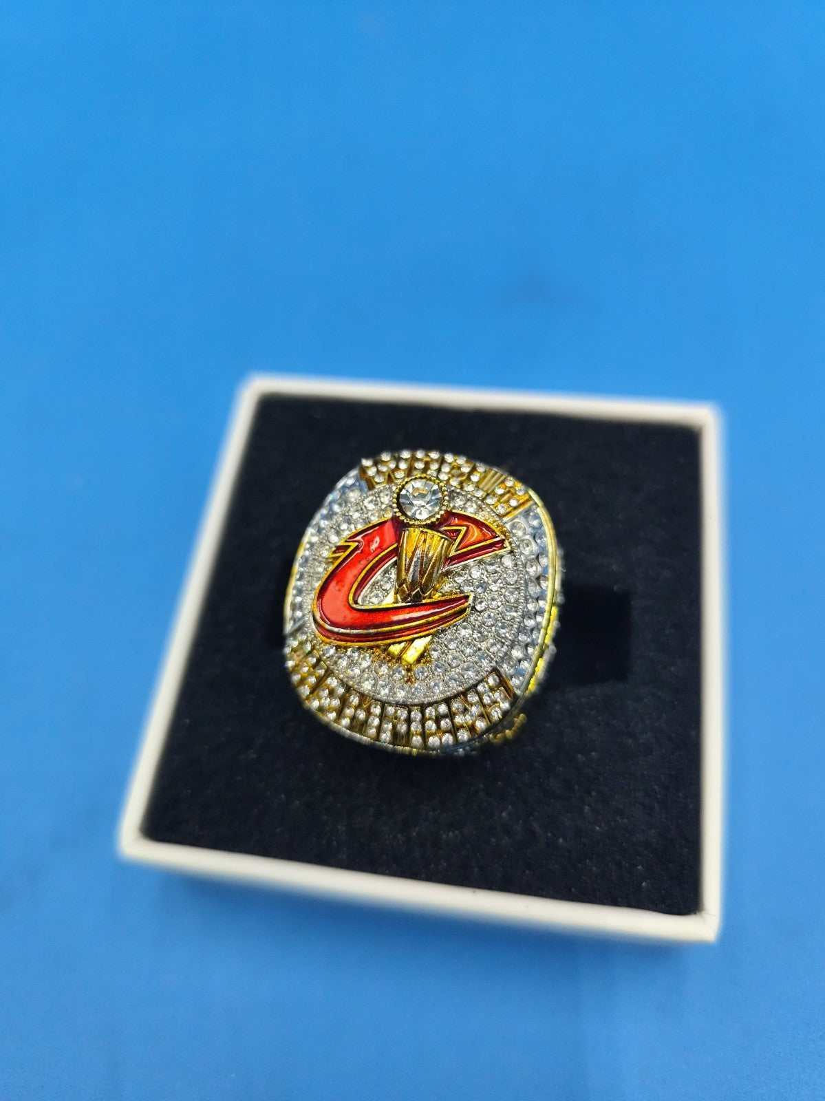Cleveland Cavaliers 2016 Championship Style Fan Ring Gold Silver Red NBA