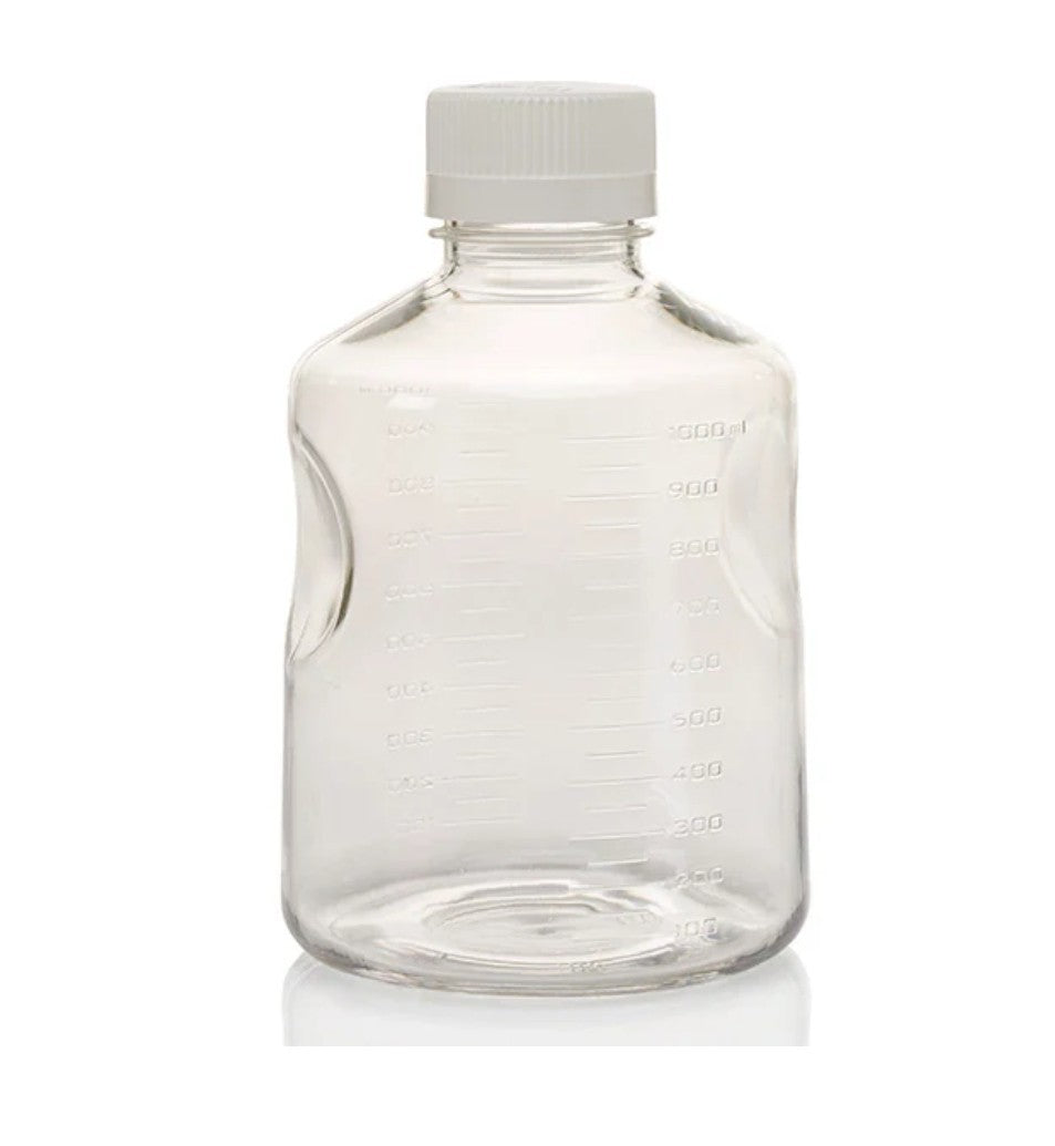 1000ml receiver and storage bottle sterile 45mm neck 455-1000 cs12