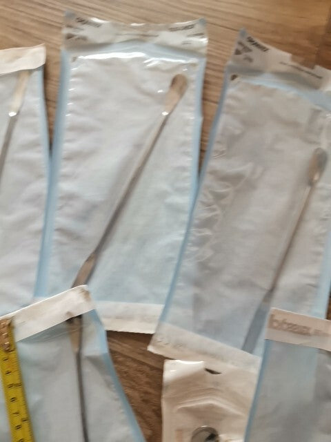 Lot Of 10 Labortatory Spatula Stainless Steel