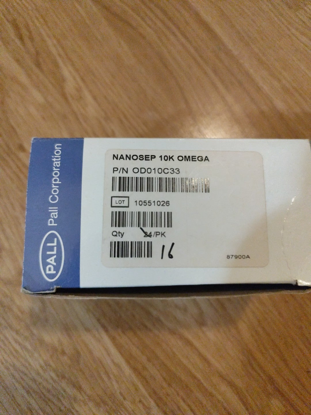 Pall Nanosep 10k Omega 16/PK Micro Concentration Centrifugal Device 