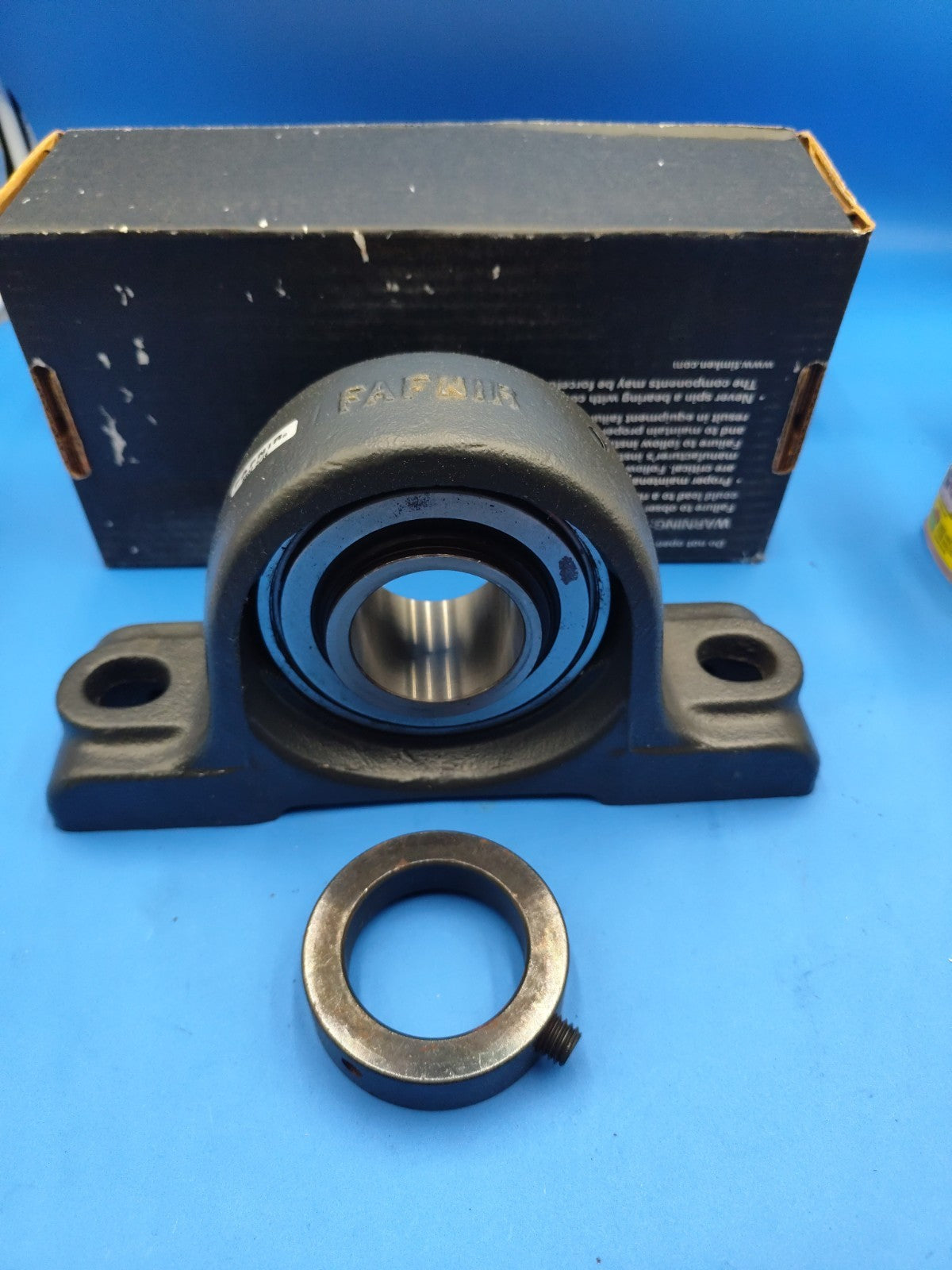 GN203KRRB bearing insert with Fafnir RAO2 3/16 housing base