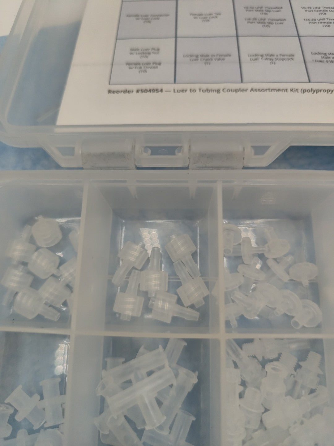 world precision instruments luer to tubing coupler assortment kit