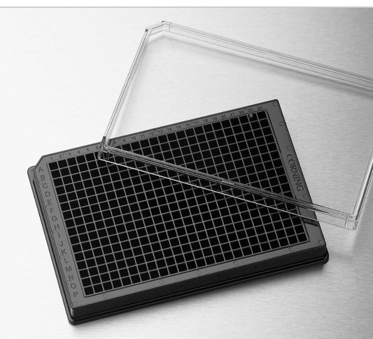 Corning 3571 384 Well Tissue Culture Treated Assay Plate Flat bottom Pack Of 10