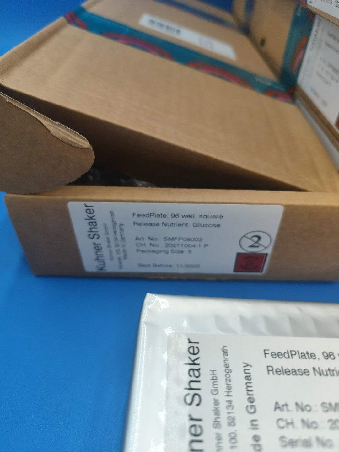 kuhner shaker GmbH feedplate 96 well plate Square release nutrient glucose 1 pcs