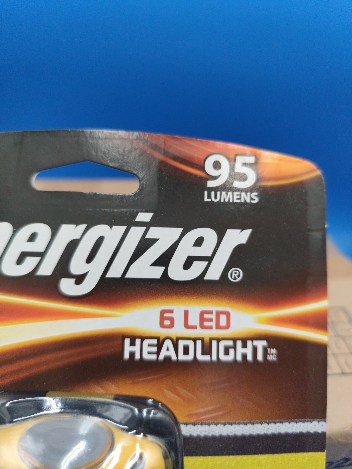 6 Pack Energizer 95 Lumens Headlight Water Resistant