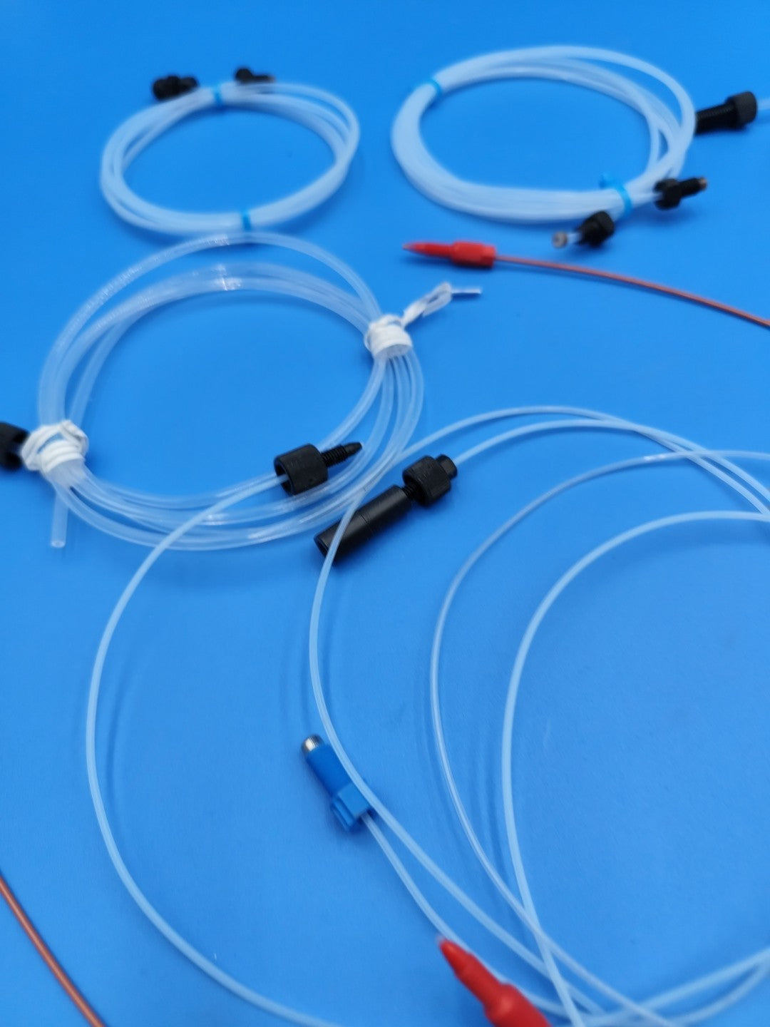 Lot Of GE Cytiva Tubing And Connectors Nuts