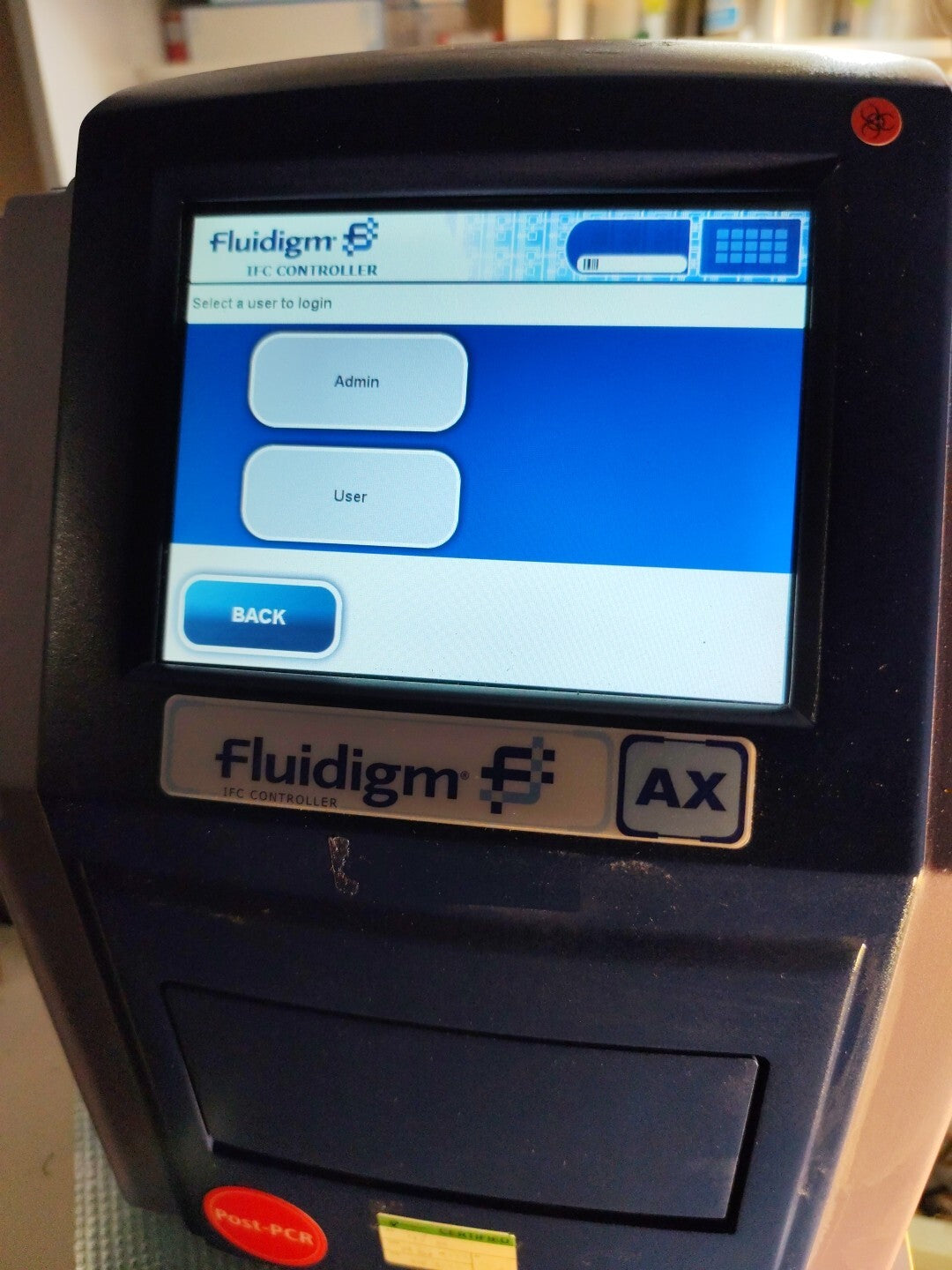 Fluidigm BioMark IFC AX Controller AX 