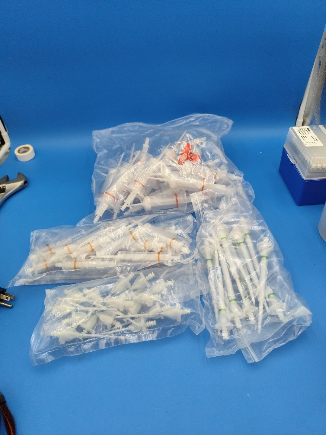 Eppendorf Combitips 25ml 10ml 2.5ml 200ul Lot