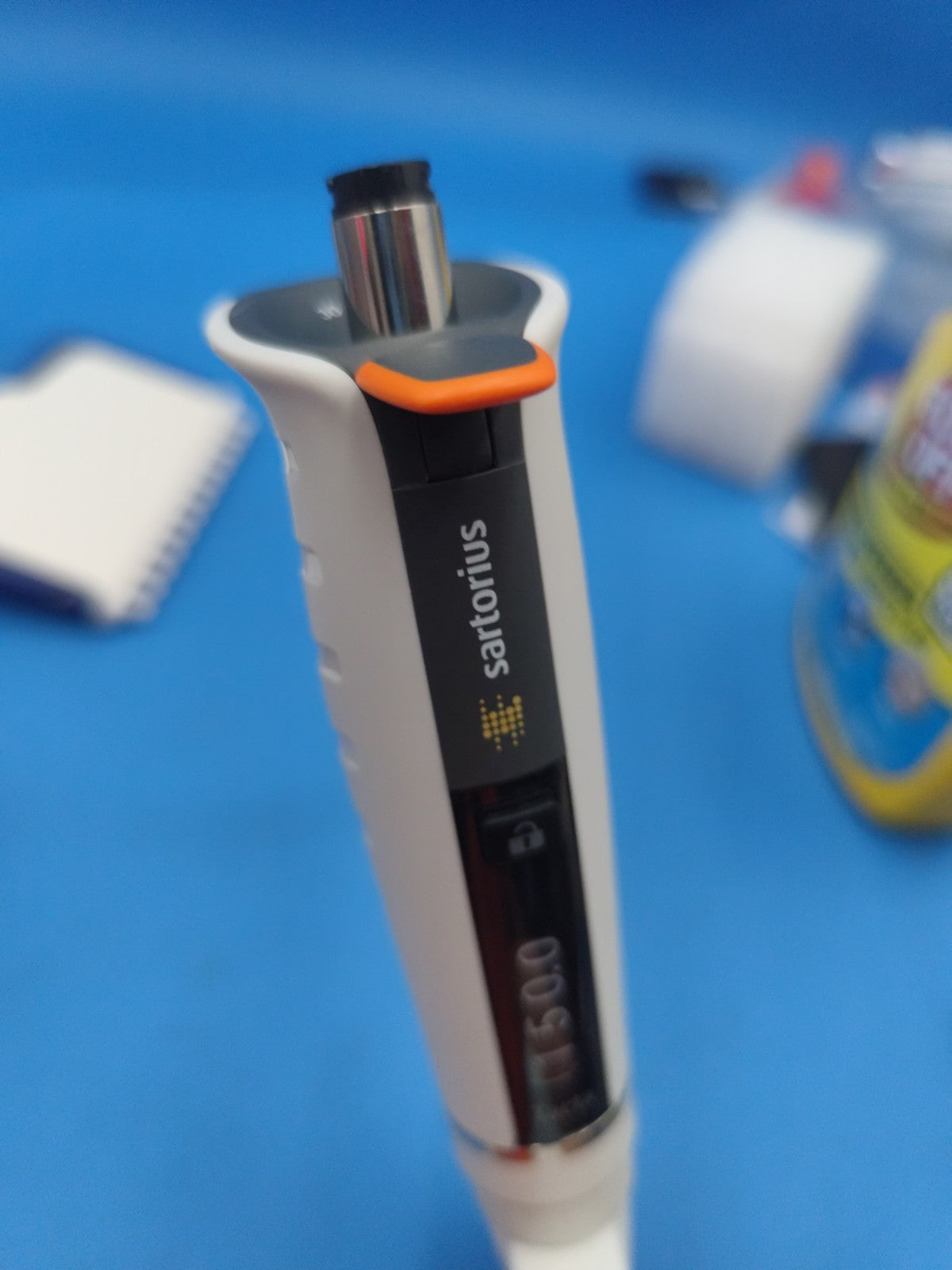 Satorius Tacta 300ul 12 Channel Pipette 30-300ul Missing Thumb Handle 
