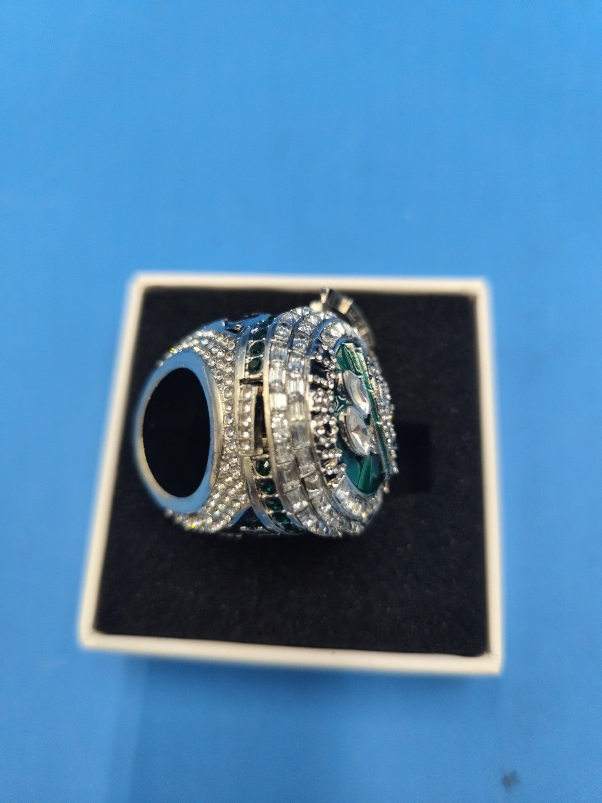 Hurts Eagles Fan Collectors Ring Superbowl Champions