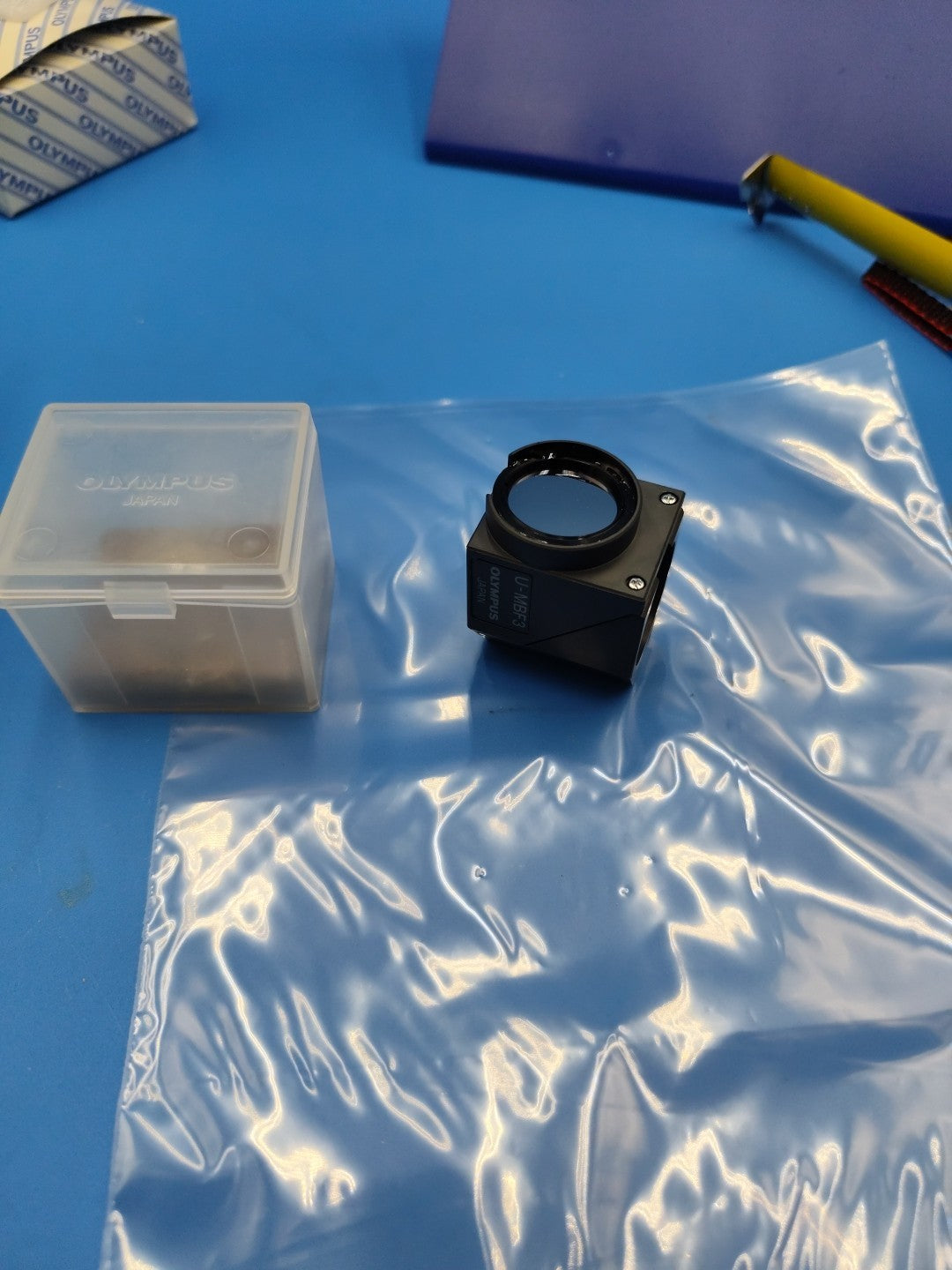 Olympus Microscope U-MBF3 Brightfield Filter Cube New 