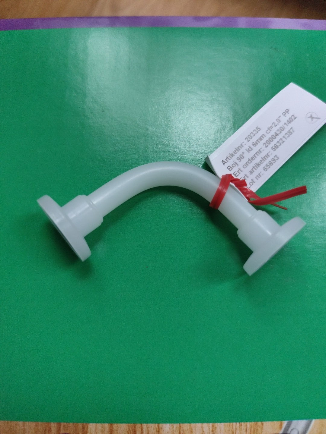 GE Elbow 20335 90 degree id 6mm cf=2,0 pp