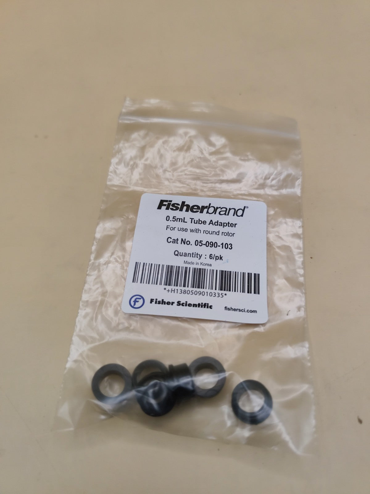 6x Fisher Scientific Fisherbrand 05-090-103 0.5mL Centrifuge Rotor Adapters