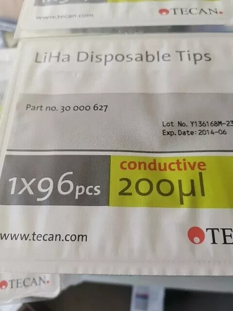 TECAN Tips Filtered Unfiltered Conductive LiHa Disposible 10 50 200 1000 ul
