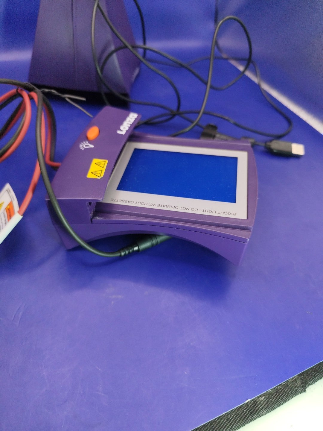 Lonza Flashgel System Imager Power Supply  Dock Complete Set With Power Supply 