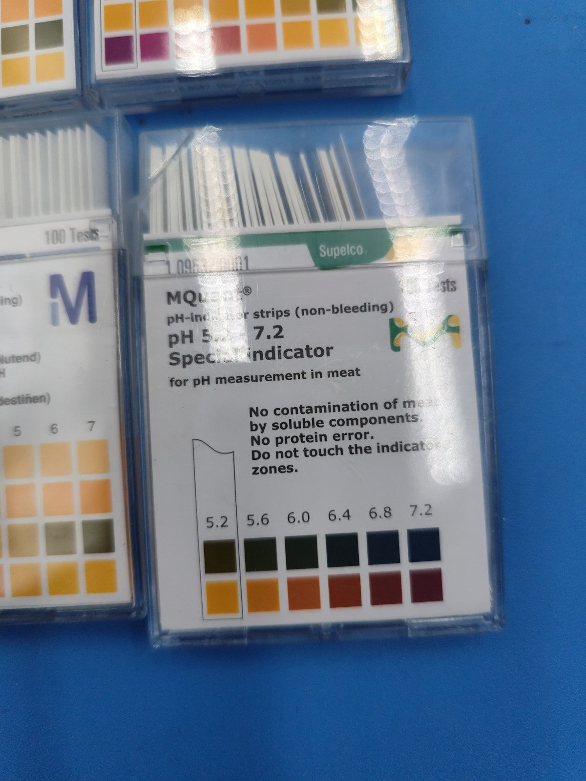 Lot Of pH Testing Paper Strips Indicator Millipore Supelco Etc