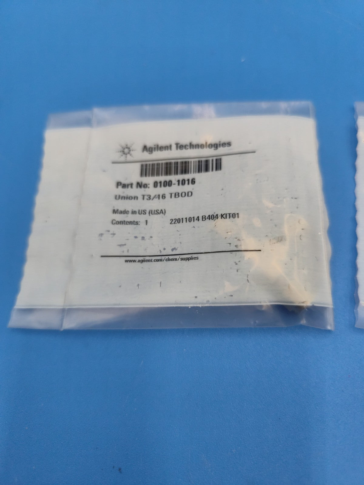 0100-1016 Fitting, tee-union T3/16 TBOD