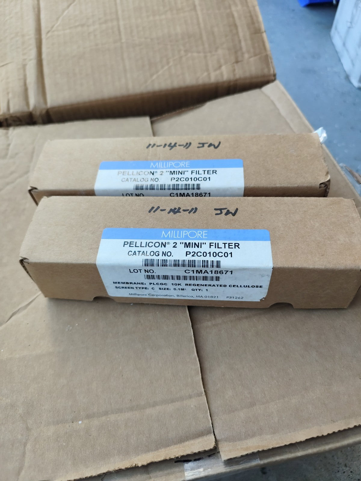 P2c010c01 Pellicon 2" Mini Filter 10k Regenerated Cellulose