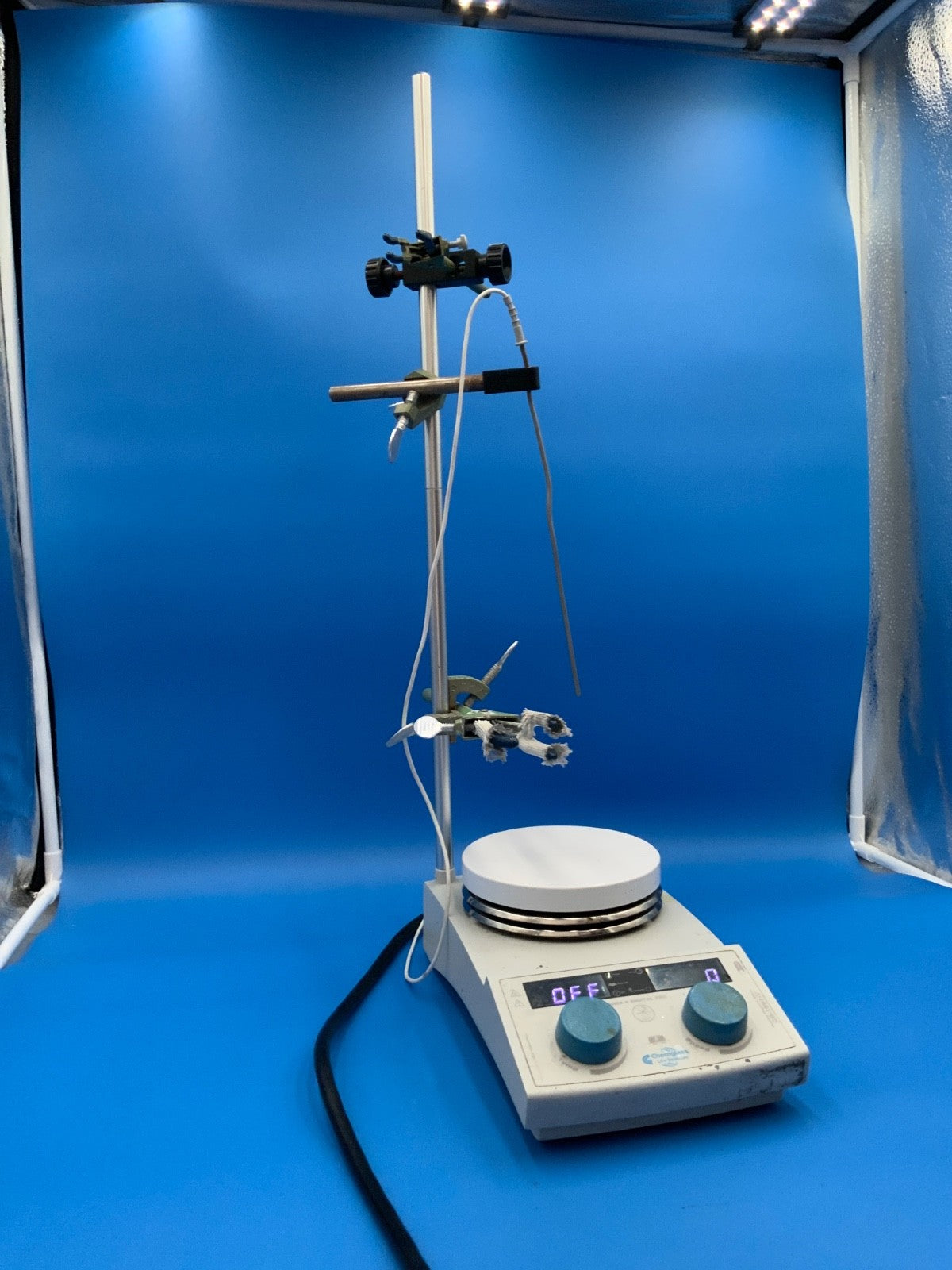 Magnetic stirrer hotplate hot plate IKA Fisher Chemglass Corning optional Probe