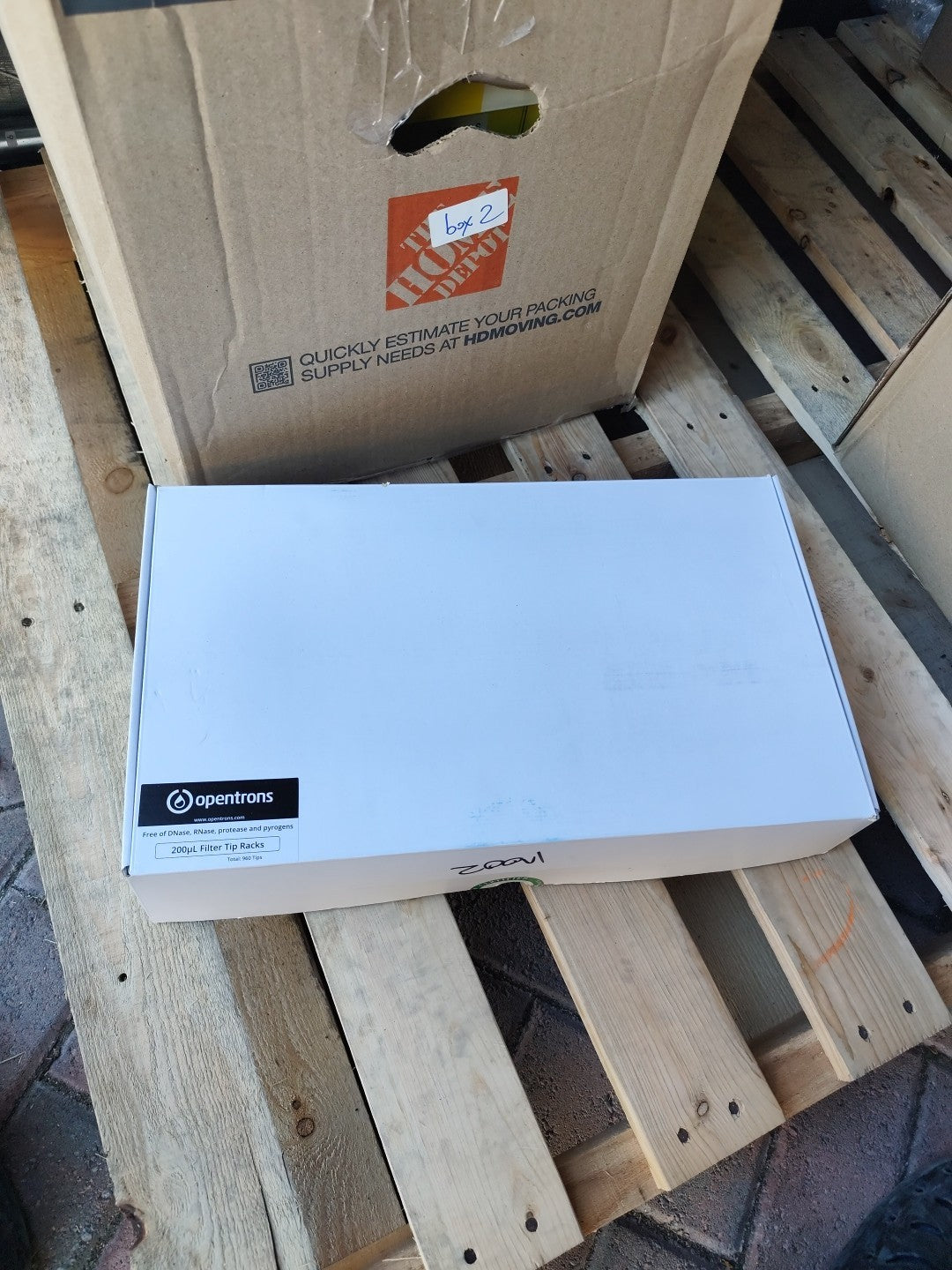 Opentrons Filter Tip 200ul 10 Racks Total 960 Tips