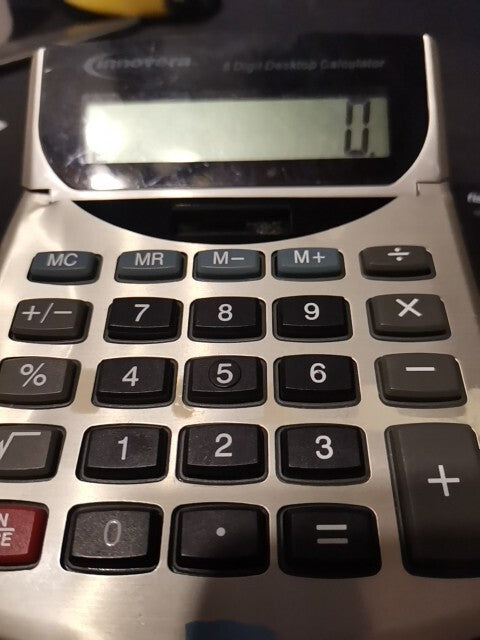Lot Of 6 Solar Powered Calculator Used Or 5 Texas Instr, OR 4 casio Calculators 