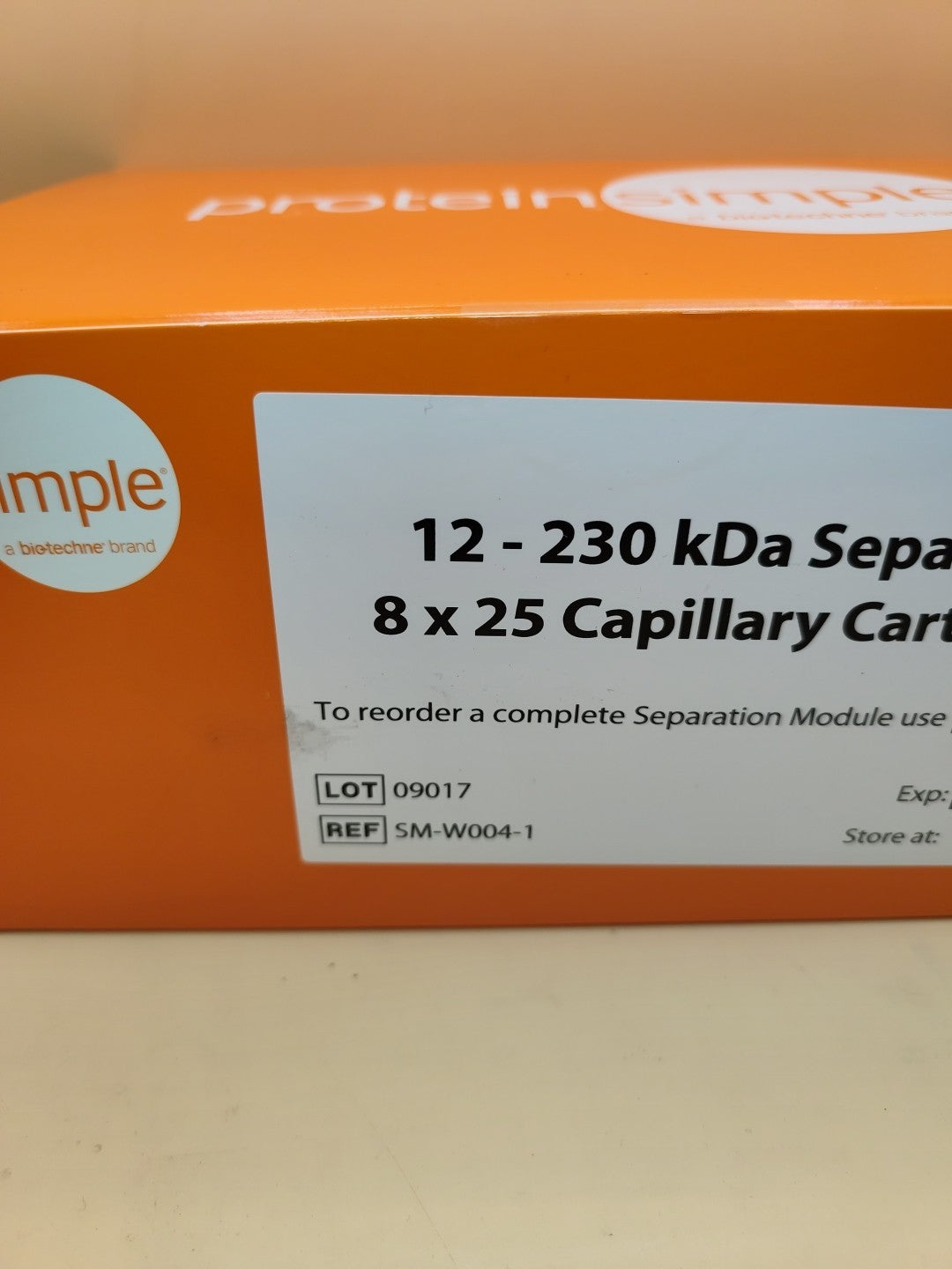 ProteinSimple 12-230 kDa Separation Module 200 Capillaries SM-W004-1 Expi 2024