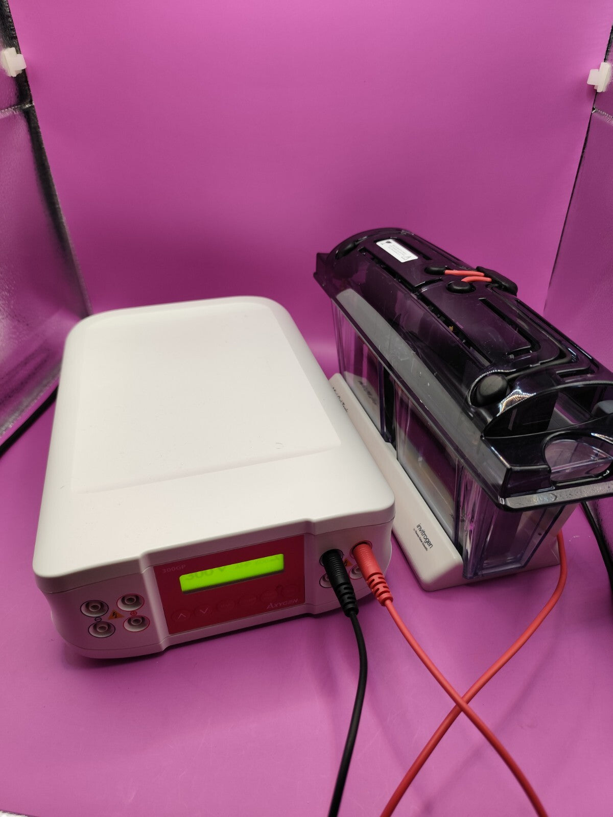 invitrogen mini gel tank with power source