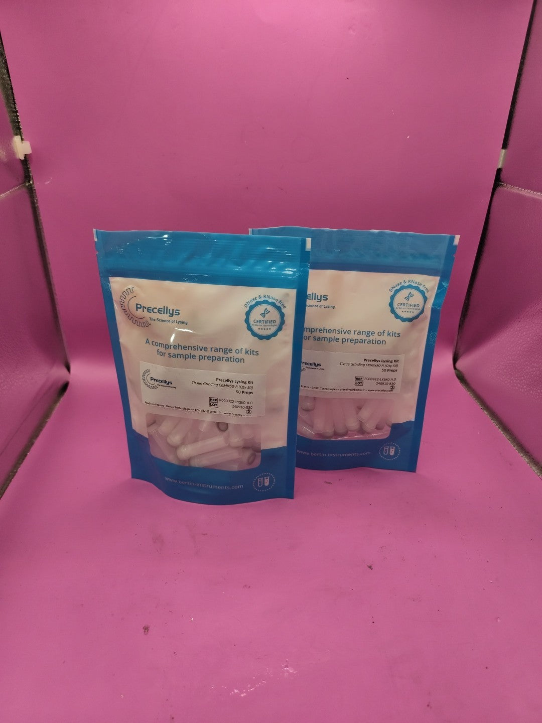 precellys lysing kit New Bag Of 50 Tissue Grinding