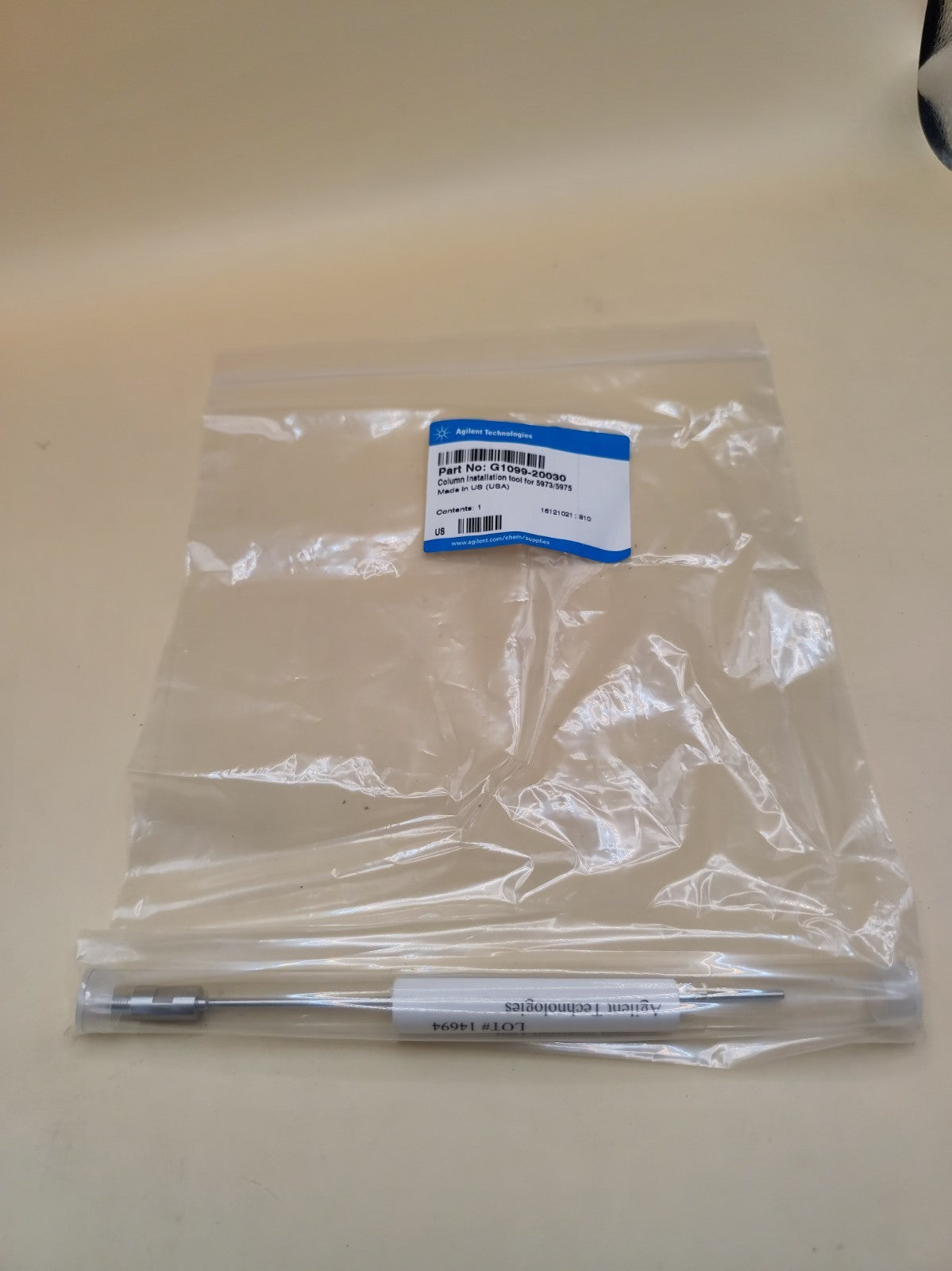 Agilent Column Insert Tool - G1099-20030