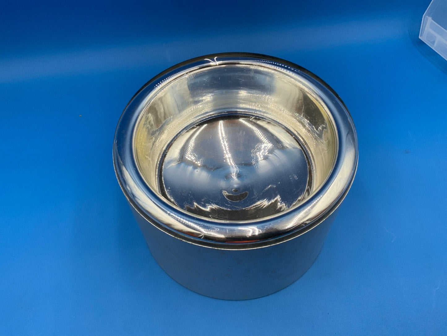 hemispherical cryogenic vacuum Dewar flask Pope H 4.5" OD 6.5"