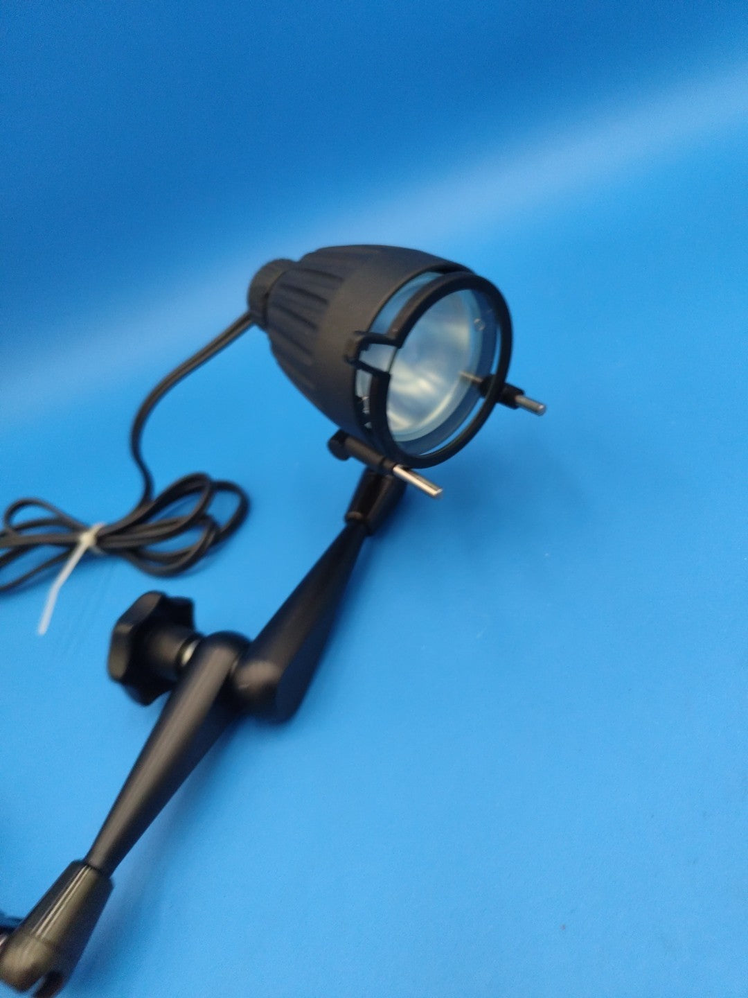 Leica Stereo Microscope Clamp 10445654 With Arm And  Optic Light