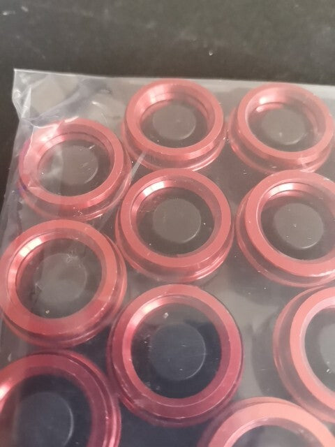 6 Used Cap Assemblies For Ultra Speed Centrifugation Beckman