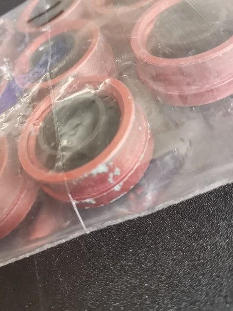 Lot Of 11 Used Cap Assemblies For Ultra Speed Centrifuge Tubes Large