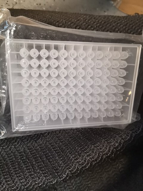 Lot Of 25 96 Well Liquid Storage Blocks Plates Individually Wrapped Round Well