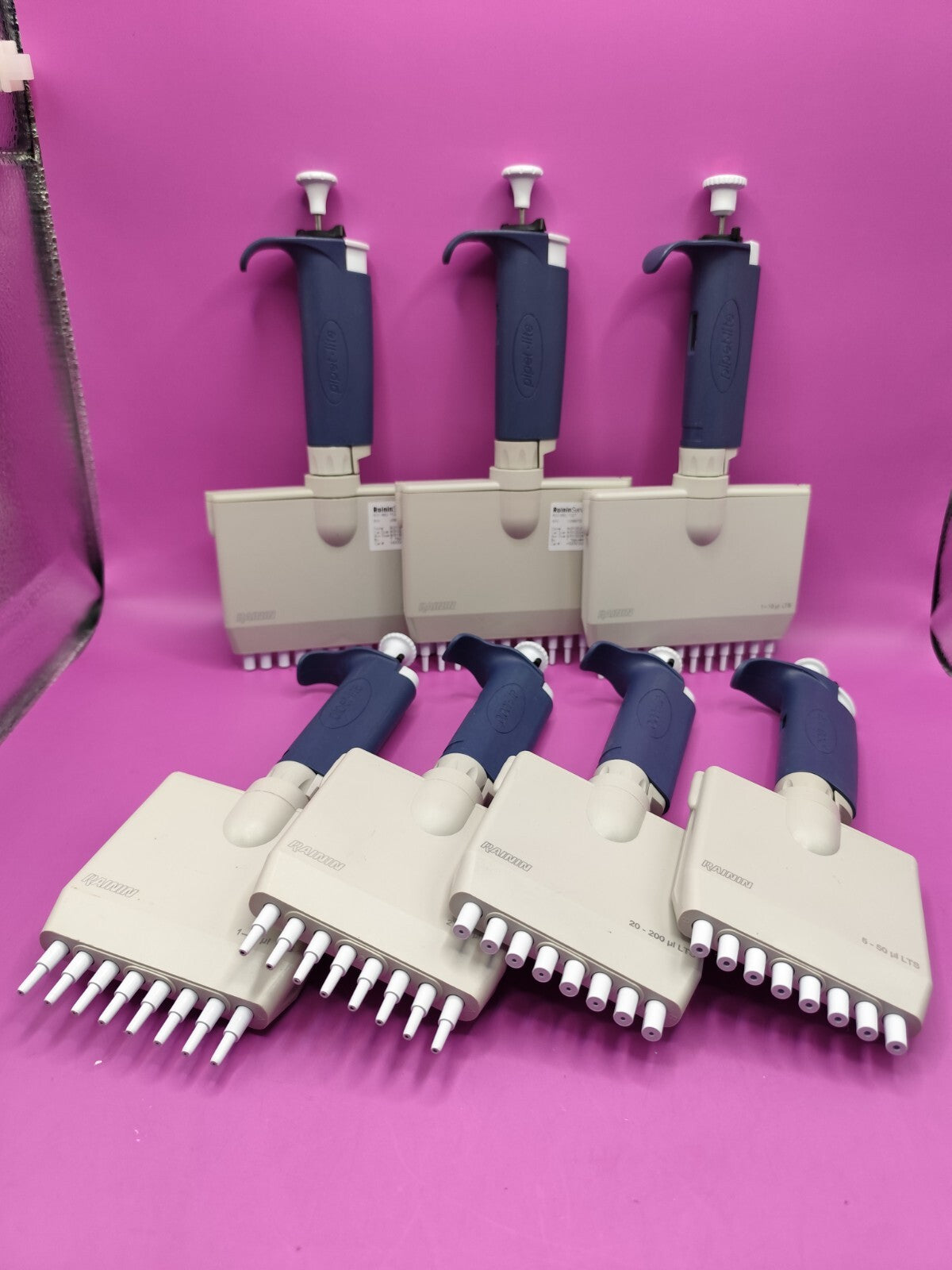 Rainin MultiChannel Pipette  12 Channel 20 ul 200 ul